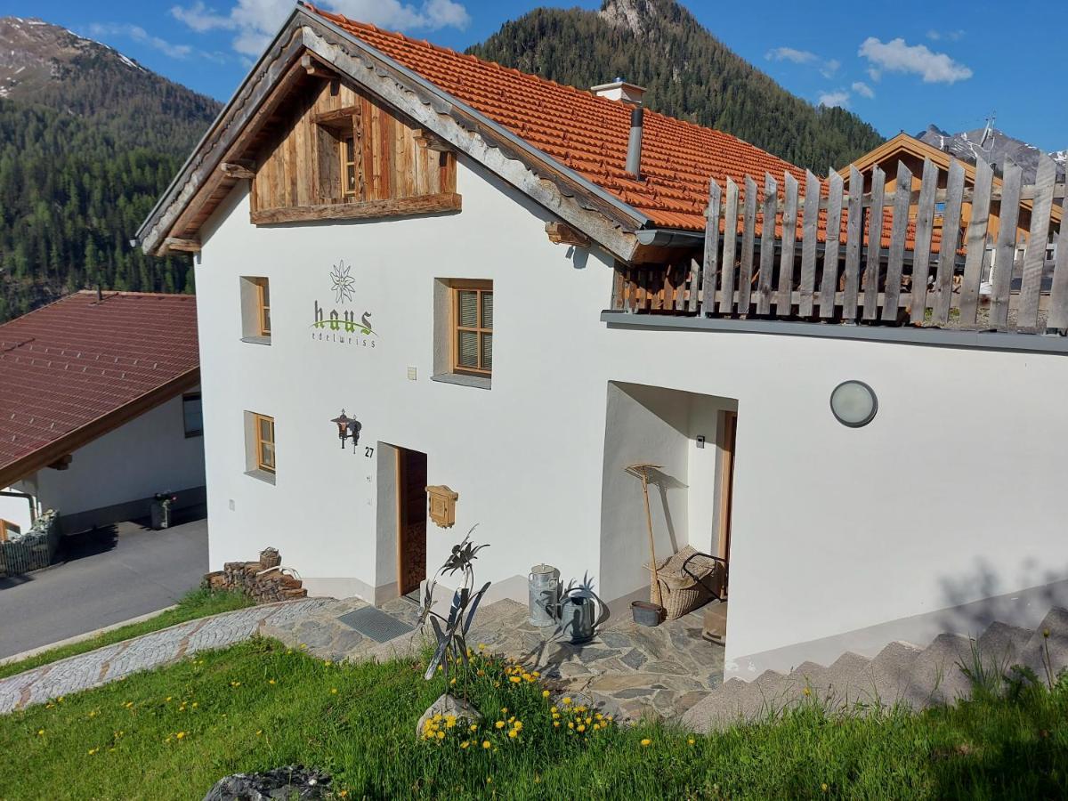 Haus Edelweiss Spiss Bei Samnaun Exterior photo